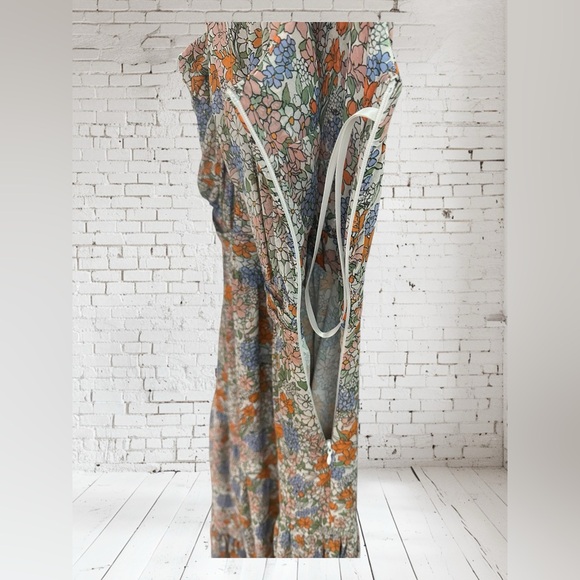 Veronica Beard Floral Silk Chiffon Sleeveless Maxi Dress. Like New. Size:00 - Picture 10 of 15